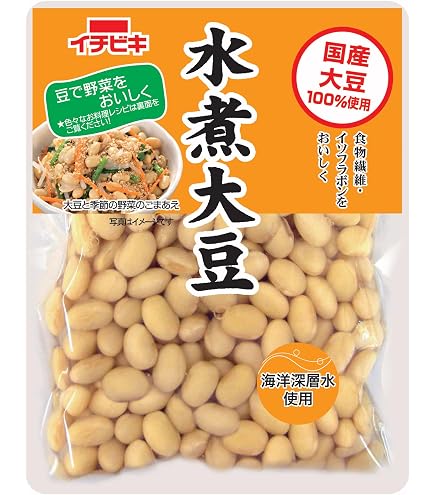 Amazon | イチビキ Beans Deli 蒸し大豆 100g ×6個 | イチビキ | 大豆